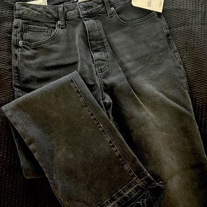 Forever 21 Black High Rise Bootcut Jeans